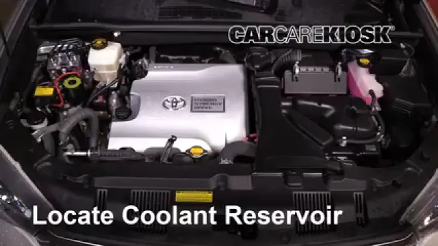 2013 Toyota Highlander Hybrid Limited 3.5L V6 Coolant (Antifreeze) Check Coolant Level